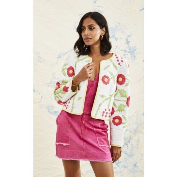Love the Label Oliver Cotton Reversible Jacket Size Medium - Picture 1 of 6